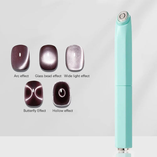 3-In-1 Aperture Shape Cat Eye Nail Art Magnet Tool Black Hole Nail Mag