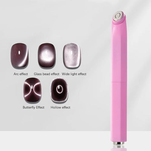 3-In-1 Aperture Shape Cat Eye Nail Art Magnet Tool Black Hole Nail Mag