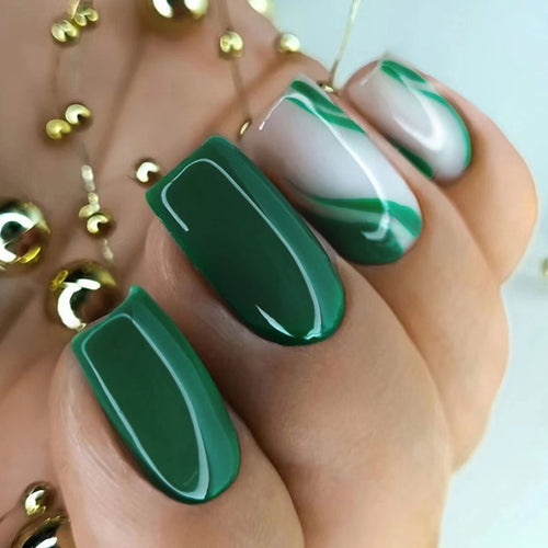 Koyu Erguvan Stiletto Press-On Nails